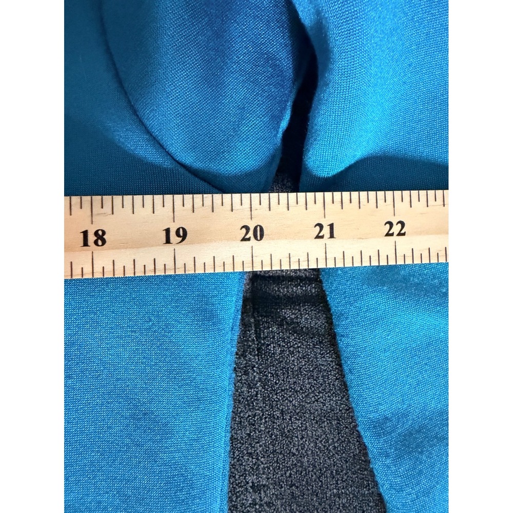 Patagonia Capilene Fleece Pullover Teal Purple 1/4 Zip Vintage 42461 F1 USA Med - Picture 7 of 9